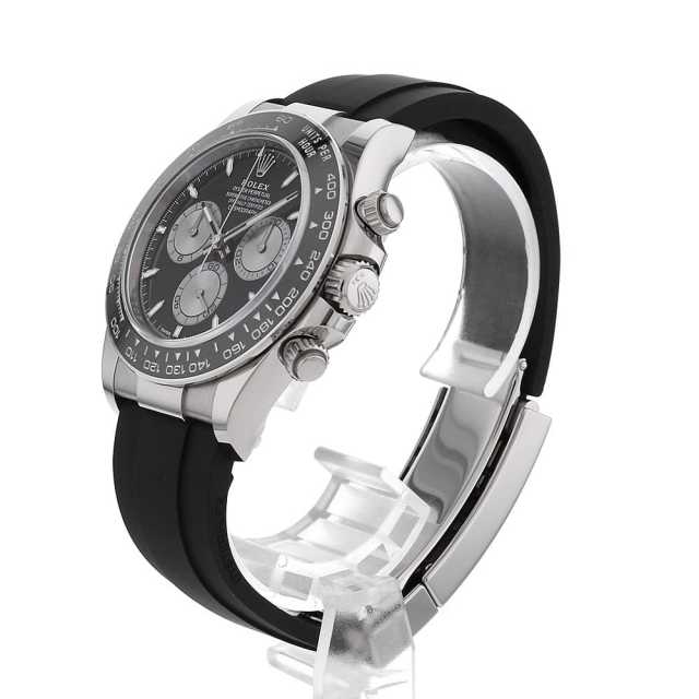 『ROLEX ロレックス』壁掛け時計　デイトナ　シルバー　ブラック　非売品 126519LN ブラック ROLEX（ロレックス）コスモグラフ デイトナ