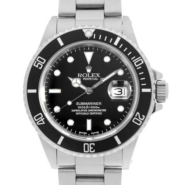 168000 ブラック ROLEX（ロレックス）サブマリーナ デイト トリプル