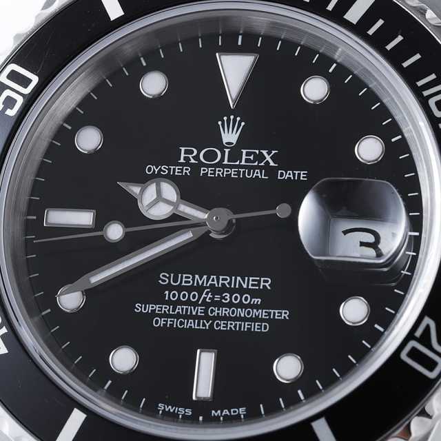 GMT サブマリーナ　黒　ブラック 168000 ブラック ROLEX（ロレックス）サブマリーナ デイト トリプル