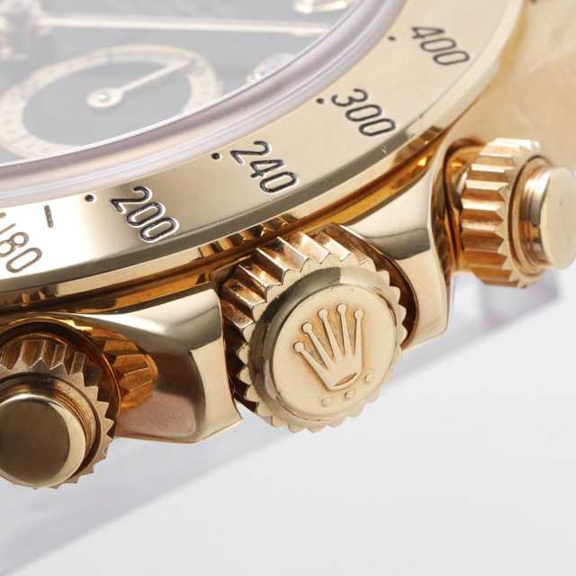 16528G ブラック ROLEX（ロレックス）コスモグラフ デイトナ 8Pダイヤ