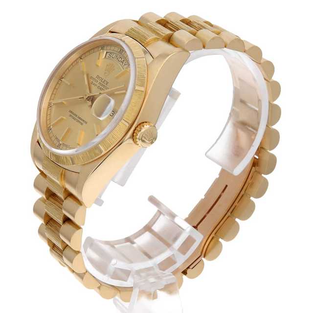 18078 シャンパン ROLEX（ロレックス）デイデイト バーク 中古 | 東京