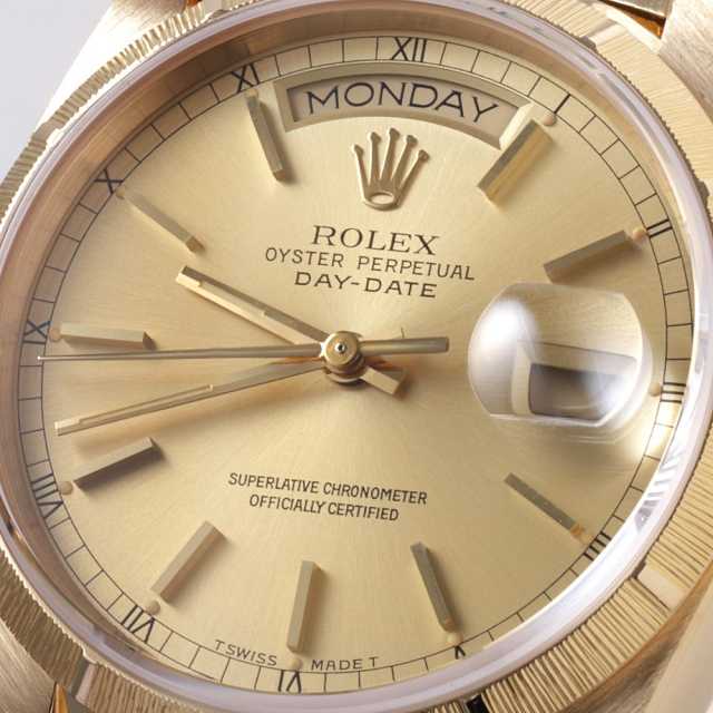 18078 シャンパン ROLEX（ロレックス）デイデイト バーク 中古 | 東京