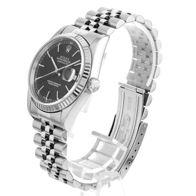 16234 ブラック ROLEX（ロレックス）デイトジャスト 中古 | 東京・大阪