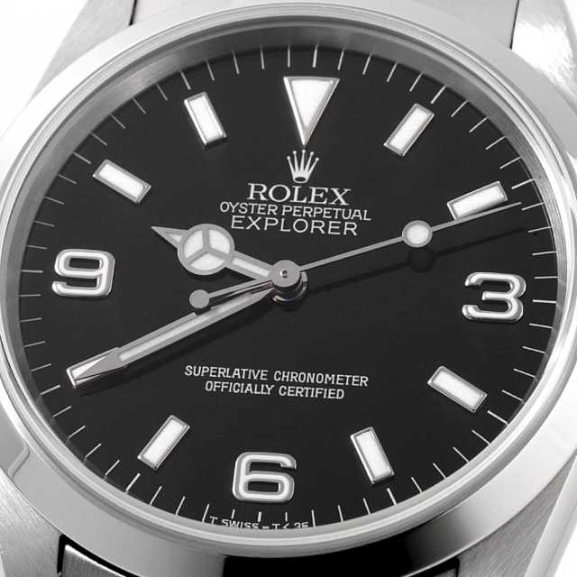 14270 ブラック ROLEX（ロレックス）エクスプローラーI 中古 | 東京