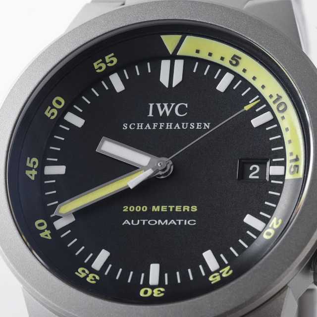 IW353803 ブラック IWC アクアタイマー 中古 | 東京・大阪の高級