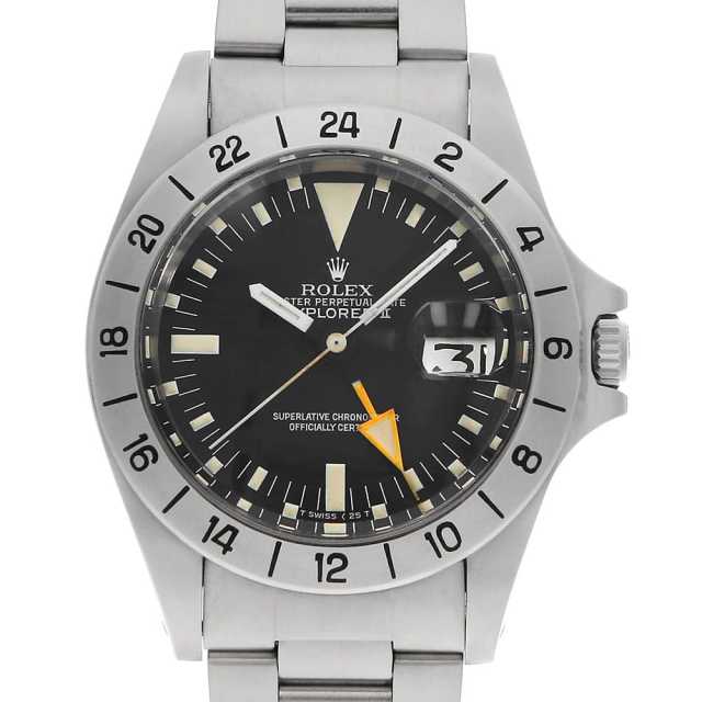 1655 ブラック ROLEX（ロレックス）エクスプローラーII