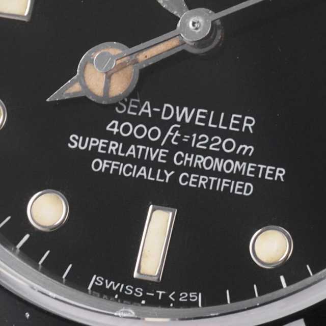 16660 ブラック ROLEX（ロレックス）シードゥエラー トリプルシックス