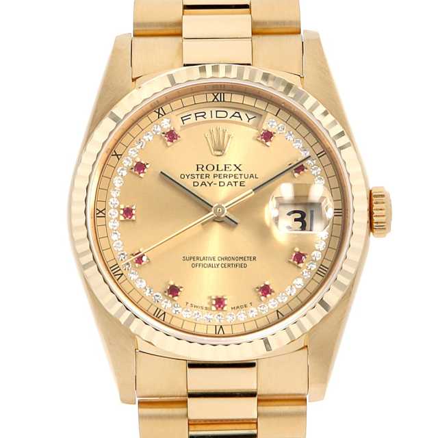 ロレックス デイデイト 18238LR メンズ 中古