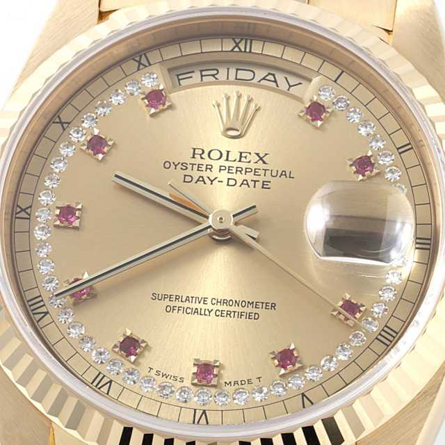 ロレックス デイデイト 18238LR メンズ 中古