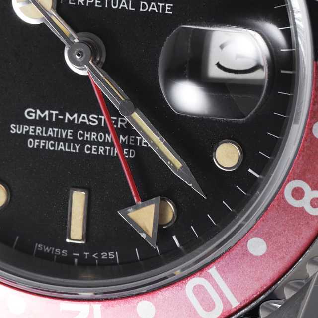 16760 ブラック ROLEX（ロレックス）GMTマスターII ファットレディ