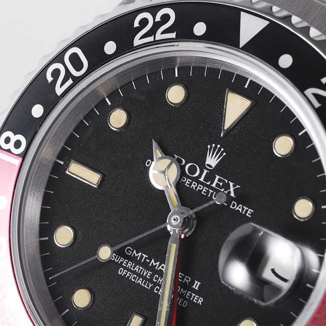 16760 ブラック ROLEX（ロレックス）GMTマスターII ファットレディ