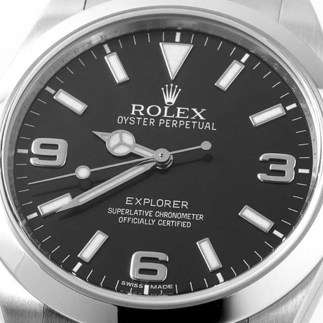214270 ブラック ROLEX（ロレックス）エクスプローラーI 前期型