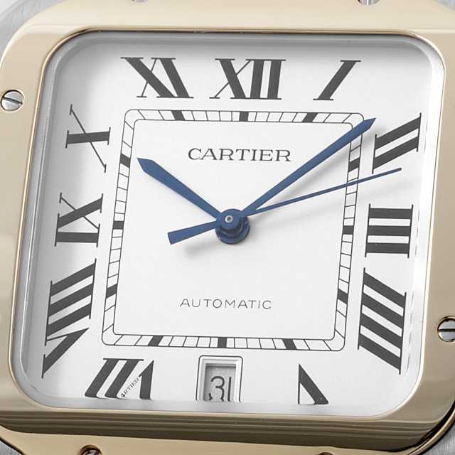 W2SA0009 シルバー Cartier（カルティエ）サントス ドゥ カルティエ LM