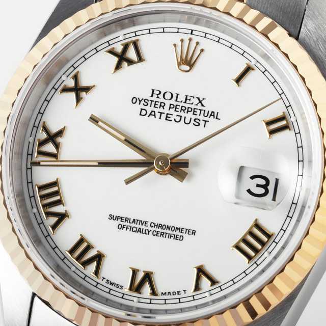 16233 ホワイト ROLEX（ロレックス）デイトジャスト 中古 | 東京・大阪