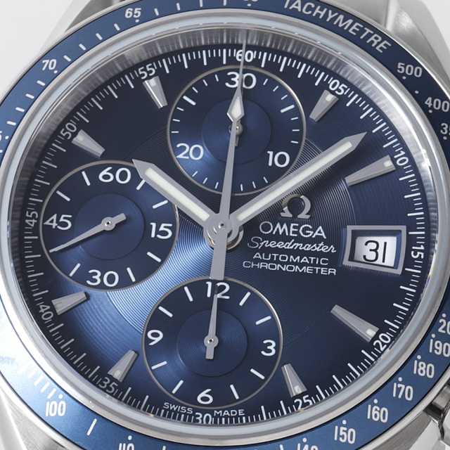 3212.80 ブルー OMEGA（オメガ）スピードマスター デイト 中古 | 東京