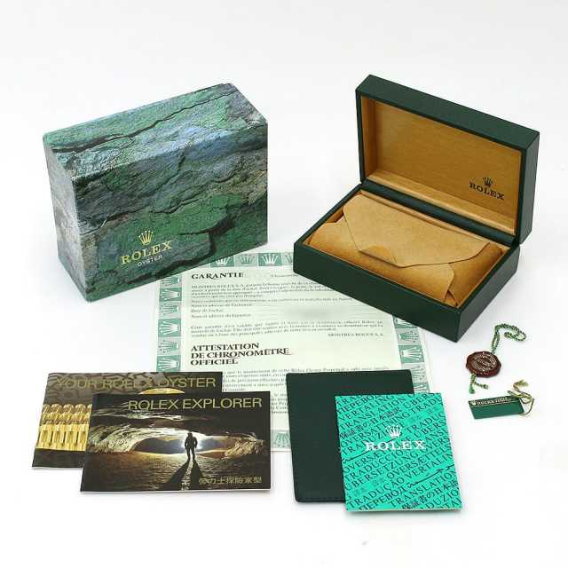 ロレックス　カード類・ボックス付き 14270 ブラック ROLEX（ロレックス）エクスプローラーI 中古 | 東京