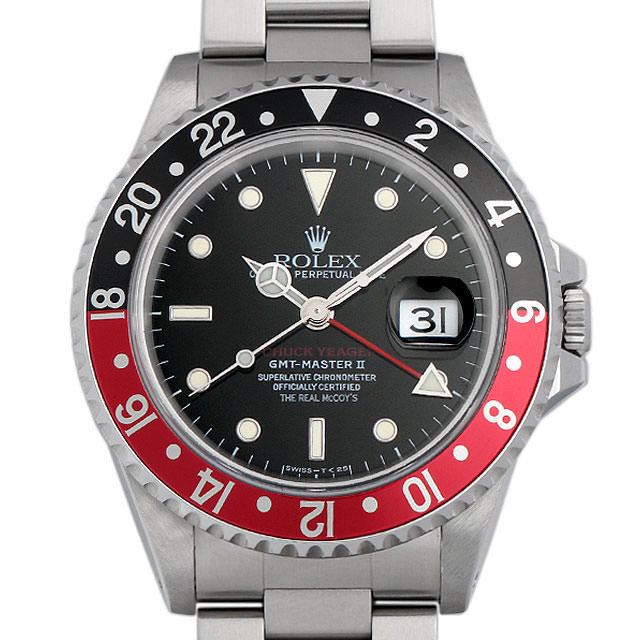 GMTマスターII 赤黒ベゼル チャックイエーガー ファーストモデル 16710 メイン画像