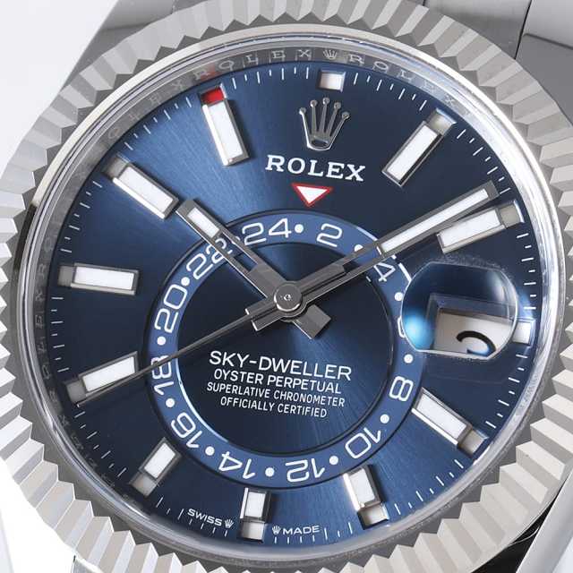 ROLEX 純正ジュビリーブレス　スカイドゥエラー326934  336934 中古)ROLEX ロレックス スカイドゥエラー 336934 ブラック