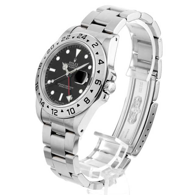 16570 ブラック ROLEX（ロレックス）エクスプローラーII 中古 | 東京