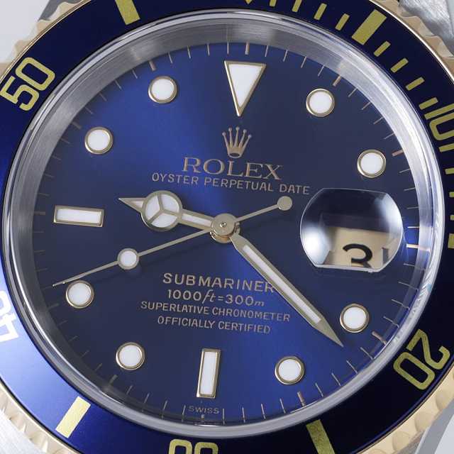 ロレックス サブマリーナ 16613 メンズ 中古