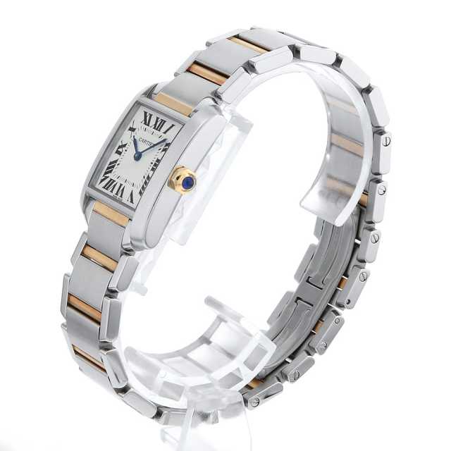 カルティエ タンクフランセーズ W2TA0003 レディース 中古