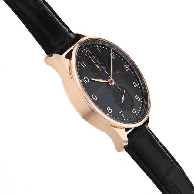 IW371625 ブラック IWC ポルトギーゼ クロノグラフ 中古 | 東京・大阪