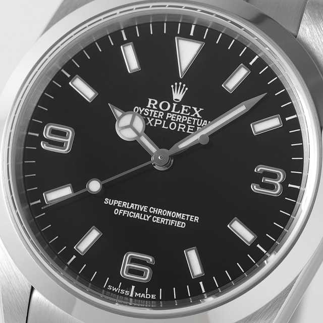 114270 ブラック ROLEX（ロレックス）エクスプローラーI 中古 | 東京