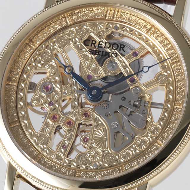 GBBD986 スケルトン SEIKO（セイコー）クレドール cal.6899 中古