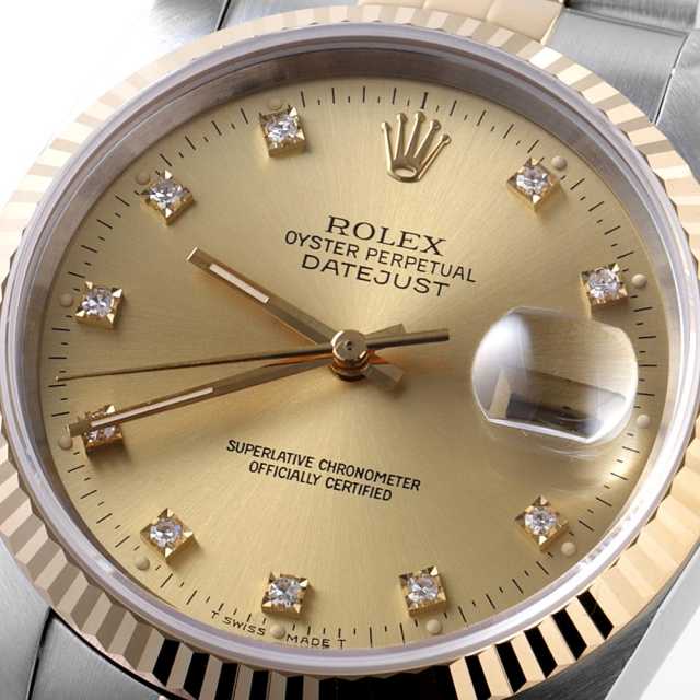 ロレックス デイトジャスト 16233G メンズ 中古