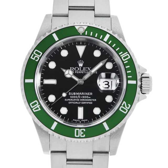 ロレックス サブマリーナ 16610LV メンズ 中古