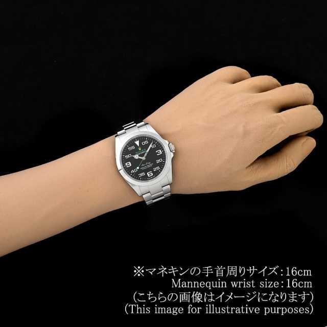 ロレックス エアキング 126900 ブラック ランダム番 メンズ 中古 腕時計 126900 ブラック ROLEX（ロレックス）エアキング 中古 | 東京・大阪の