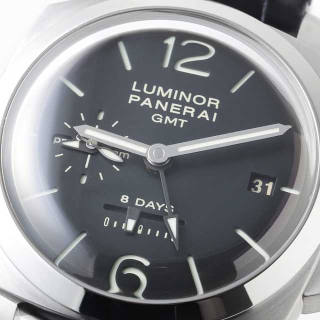 PAM00233 ブラック PANERAI（パネライ）ルミノール1950 8デイズGMT