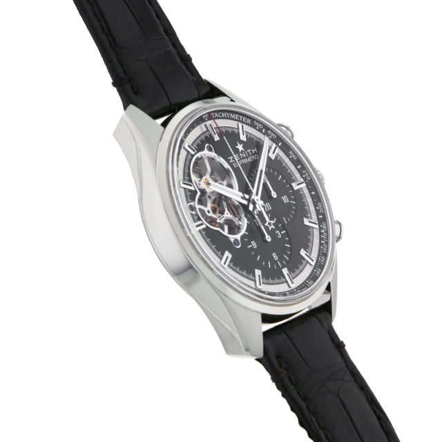 03.2040.4061/21.C496 ブラック ZENITH（ゼニス）エルプリメロ クロノ