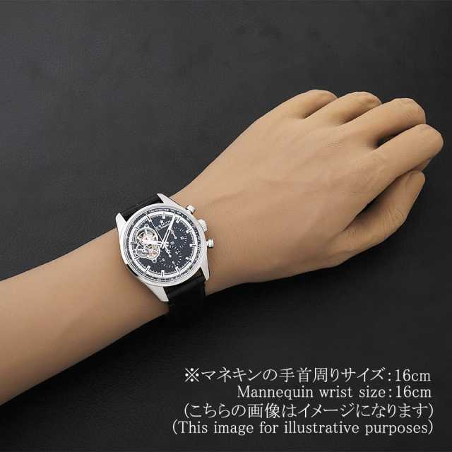 03.2040.4061/21.C496 ブラック ZENITH（ゼニス）エルプリメロ クロノ