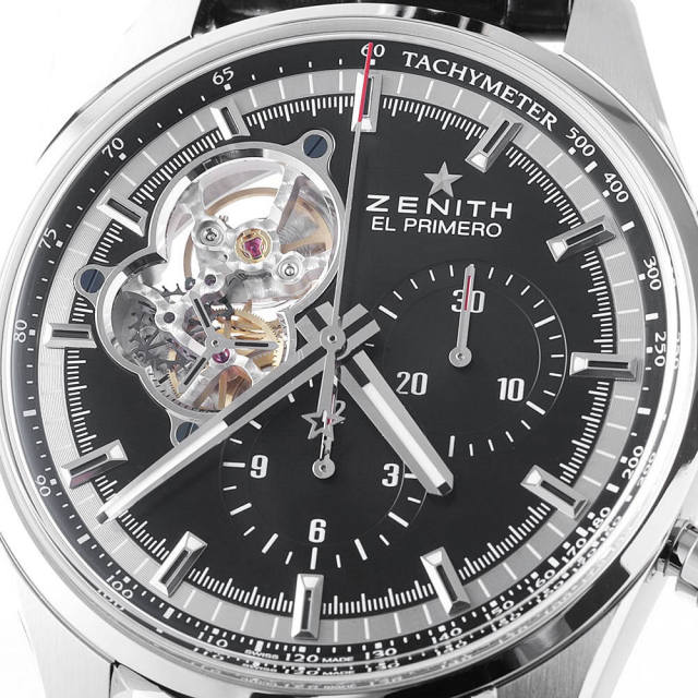 03.2040.4061/21.C496 ブラック ZENITH（ゼニス）エルプリメロ クロノ