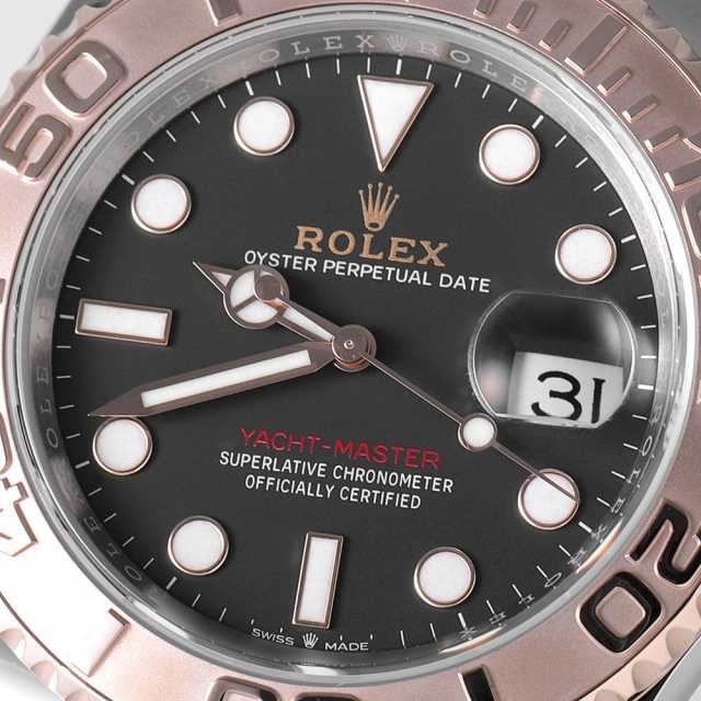クラシックスタイル 赤紫色 椅子 126621 ブラック ROLEX（ロレックス）ヨットマスター40 中古 | 東京
