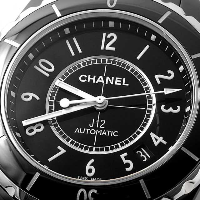 H0685 ブラック CHANEL（シャネル）J12 黒セラミック 中古