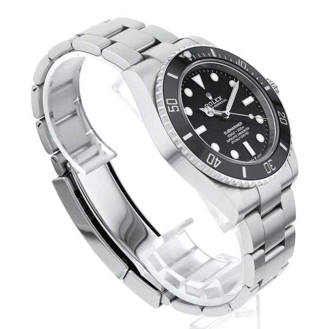 124060 ブラック ROLEX（ロレックス）サブマリーナ ノンデイト 中古
