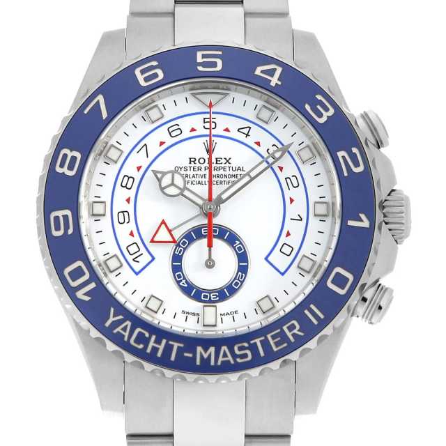 ROLEX ロレックス 掛け時計 ヨットマスターⅡ 販促用 116680 ホワイト ROLEX（ロレックス）ヨットマスターII 新型ベンツ針