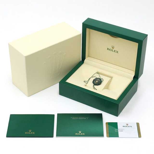 116680 ホワイト ROLEX（ロレックス）ヨットマスターII 新型ベンツ針