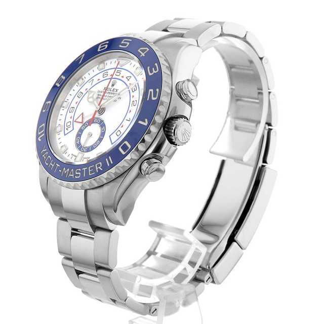 116680 ホワイト ROLEX（ロレックス）ヨットマスターII 新型ベンツ針