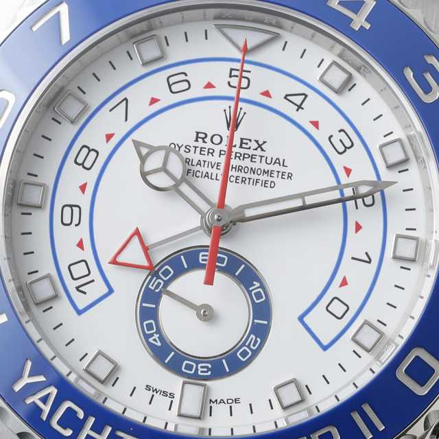116680 ホワイト ROLEX（ロレックス）ヨットマスターII 新型ベンツ針