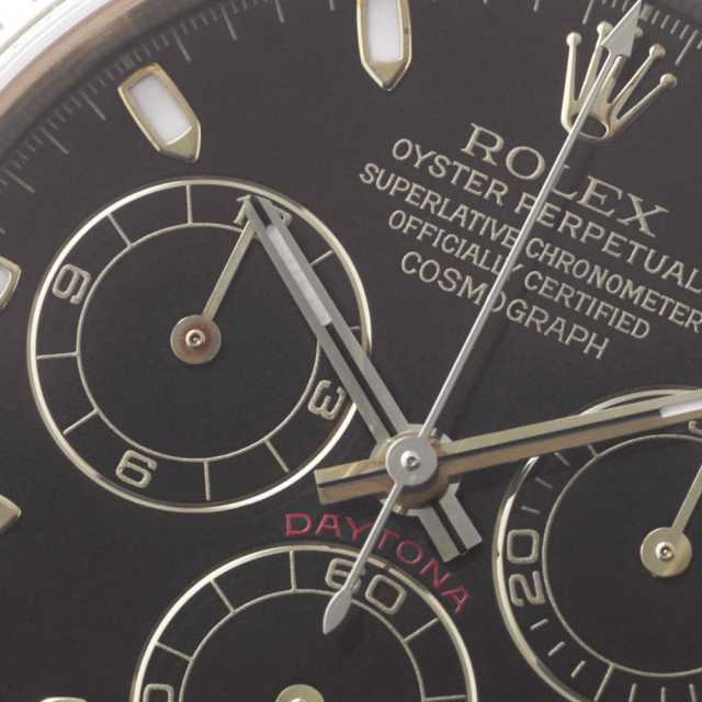 116528 ブラック ROLEX（ロレックス）コスモグラフ デイトナ 中古