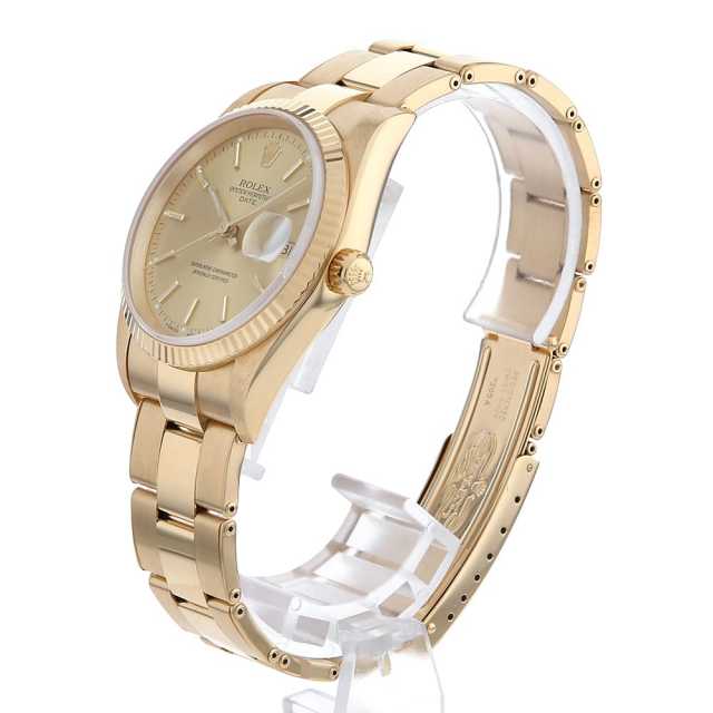 15238 シャンパン ROLEX（ロレックス）オイスターパーペチュアルデイト