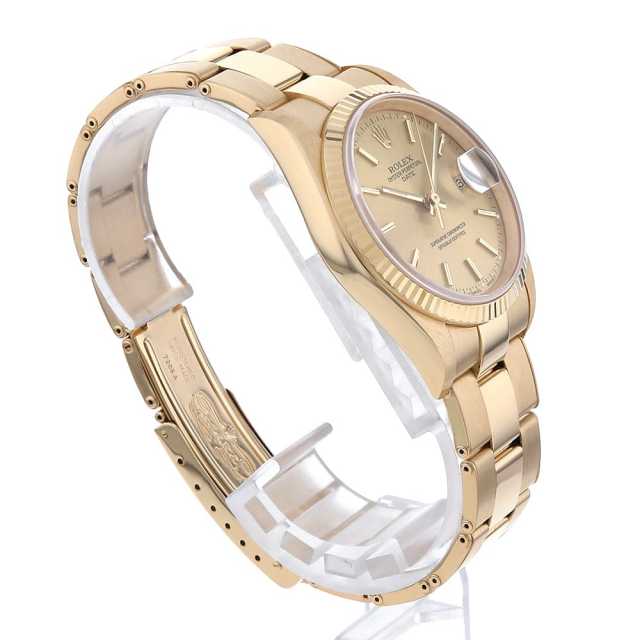 15238 シャンパン ROLEX（ロレックス）オイスターパーペチュアルデイト