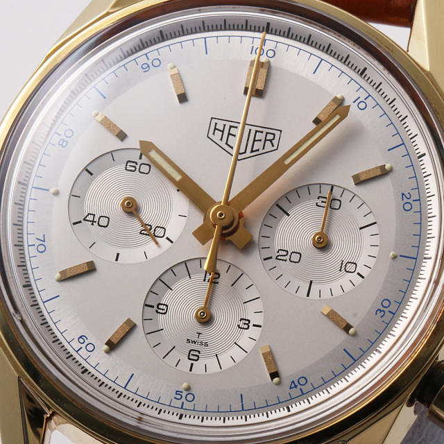 タグホイヤー カレラ クロノグラフ 1964年復刻モデル CS3140 中古 メンズ