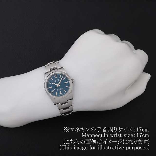 124200 ブルー ROLEX（ロレックス）オイスターパーペチュアル 未使用