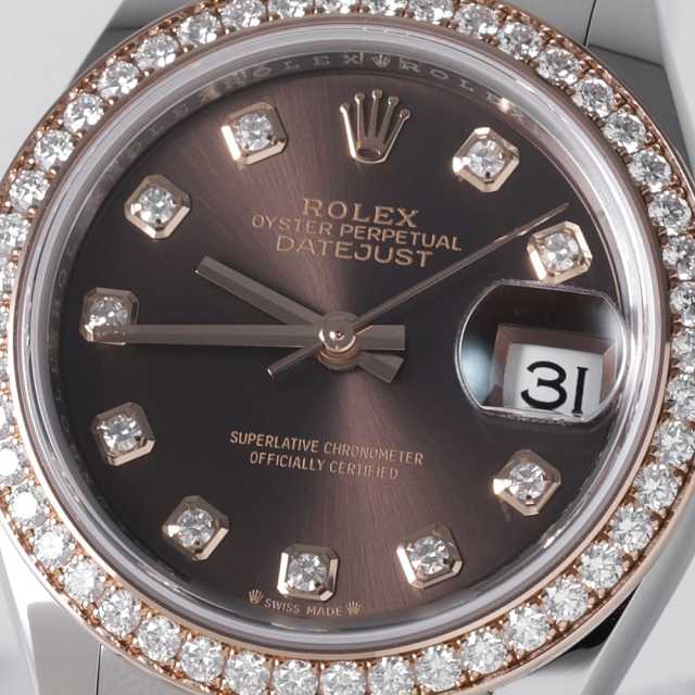 ロレックス デイトジャスト 279381RBR レディース 中古
