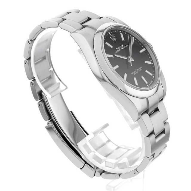 114300 ブラック ROLEX（ロレックス）オイスターパーペチュアル 39