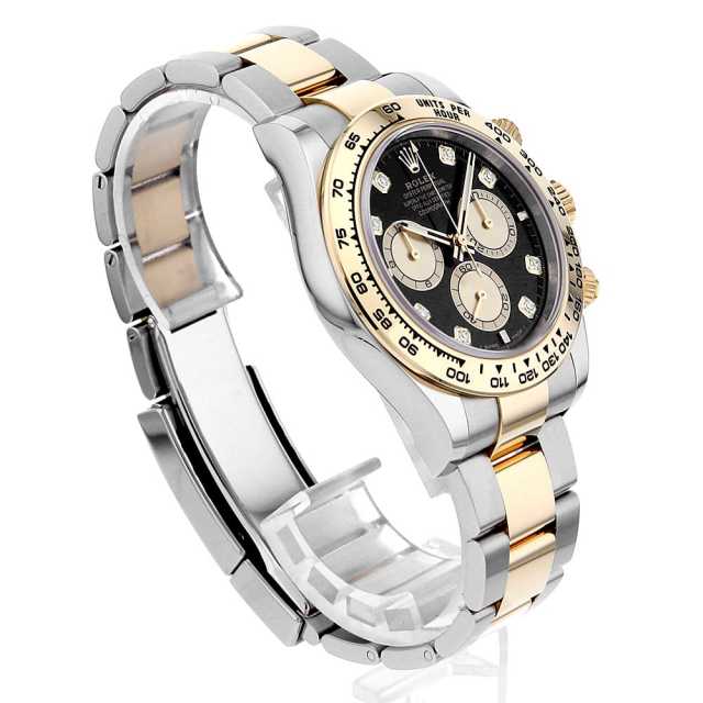 126503G ブラック ROLEX（ロレックス）コスモグラフ デイトナ 8Pダイヤ